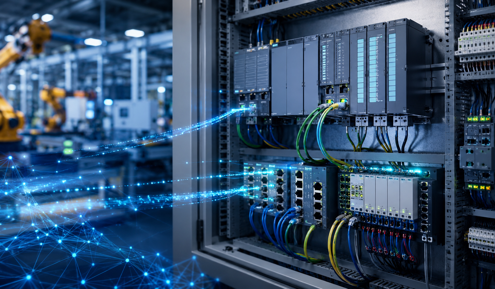 Protocolos industriais na prática: PROFINET, Modbus TCP, EtherNet/IP, OPC UA e MQTT